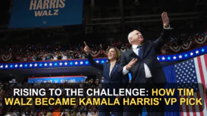 Rising to the Challenge: How Tim Walz Became Kamala Harris' VP Pick