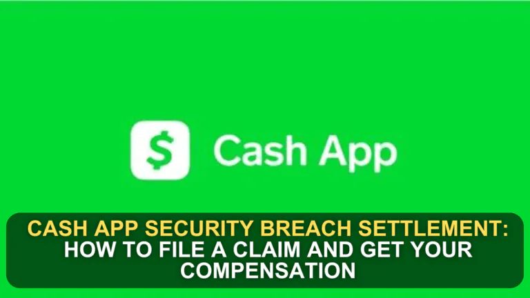 Cash App Security Breach Settlement: How to File a Claim and Get Your Compensation