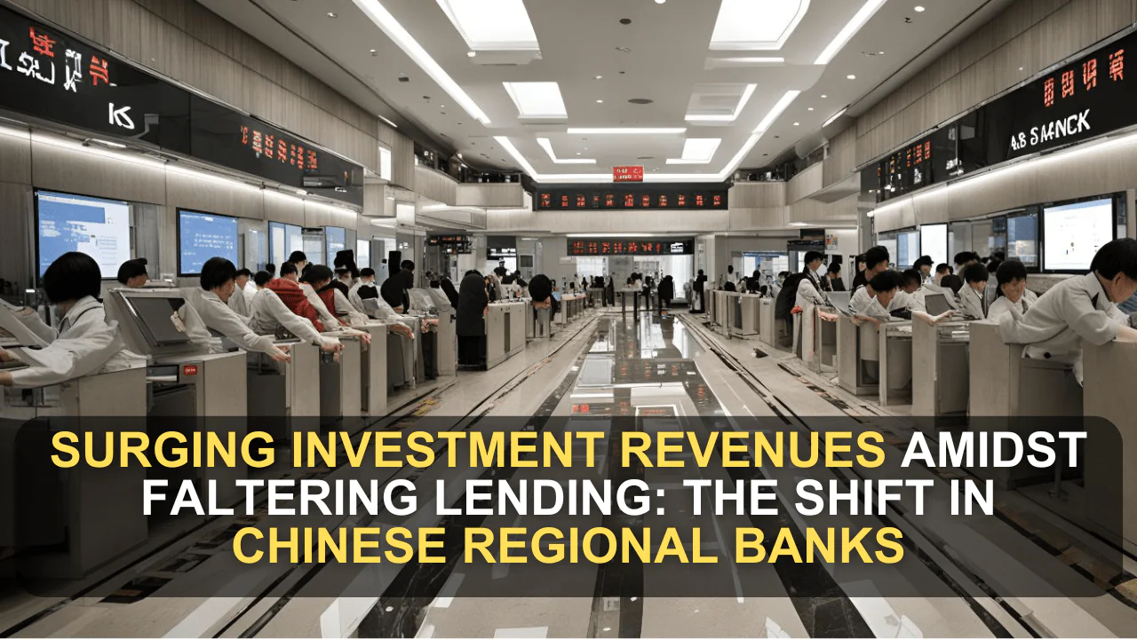 Surging Investment Revenues Amidst Faltering Lending: The Shift in Chinese Regional Banks