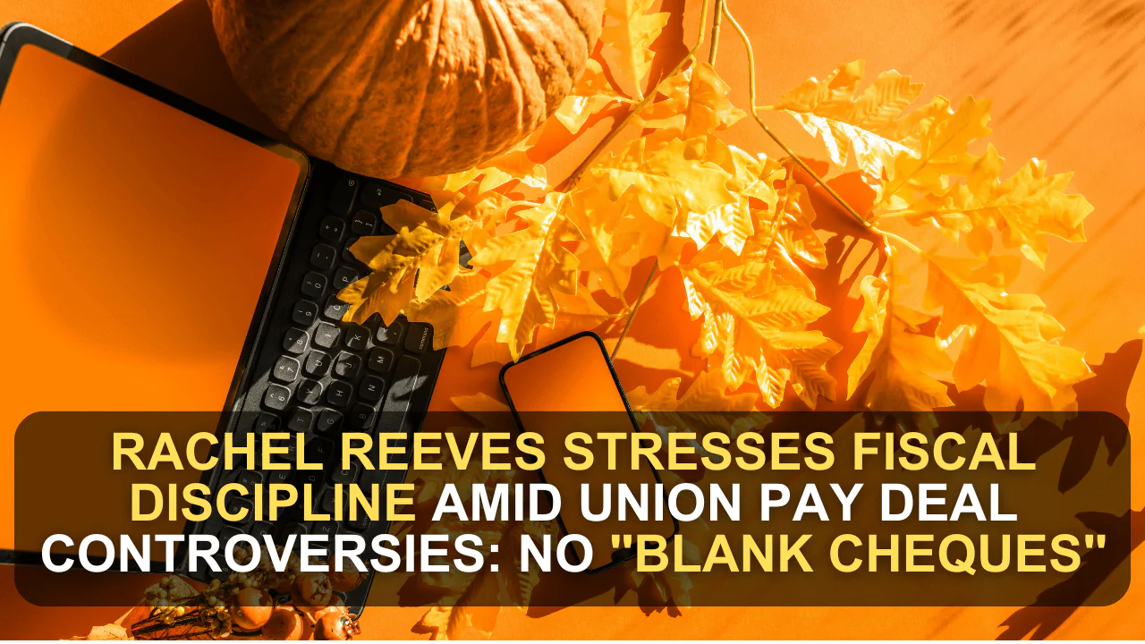 Rachel Reeves Stresses Fiscal Discipline Amid Union Pay Deal Controversies: No "Blank Cheques"