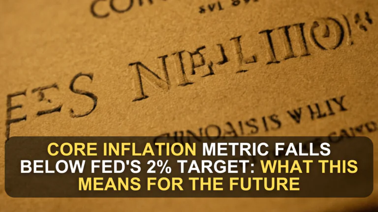 Core Inflation Metric Falls Below Fed's 2% Target: What This Means for the Future