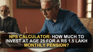 NPS Calculator: How Much to Invest at Age 25 for a Rs 1.5 Lakh Monthly Pension?