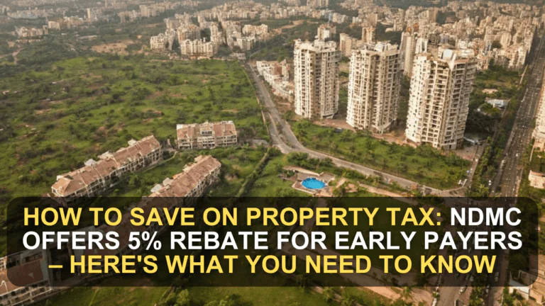 How to Save on Property Tax: NDMC Offers 5% Rebate for Early Payers – Here's What You Need to Know