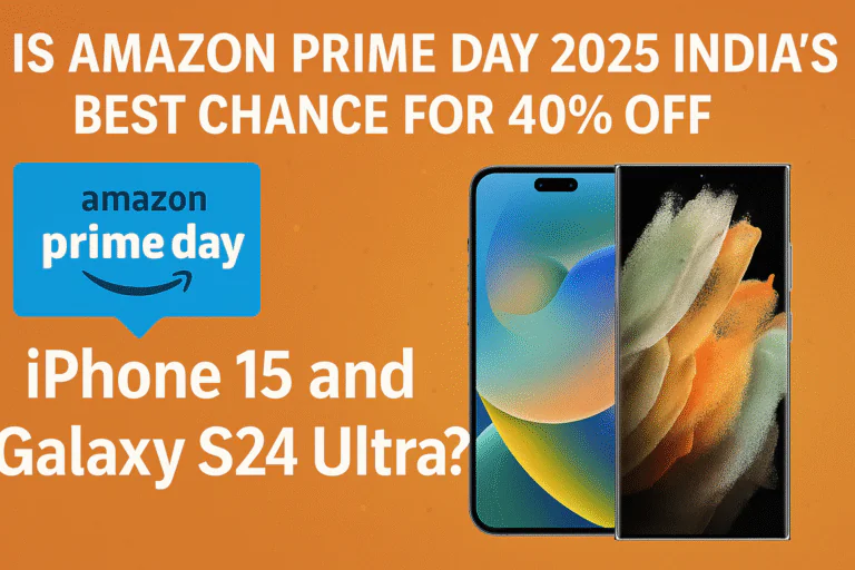 Is Amazon Prime Day 2025 India’s Best Chance for 40% Off on iPhone 15 and Galaxy S24 Ultra?