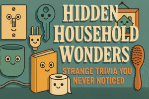 Discover Strange trivia about household items hiding in plain sight and uncover quirky secrets in everyday objects. Click to learn more!