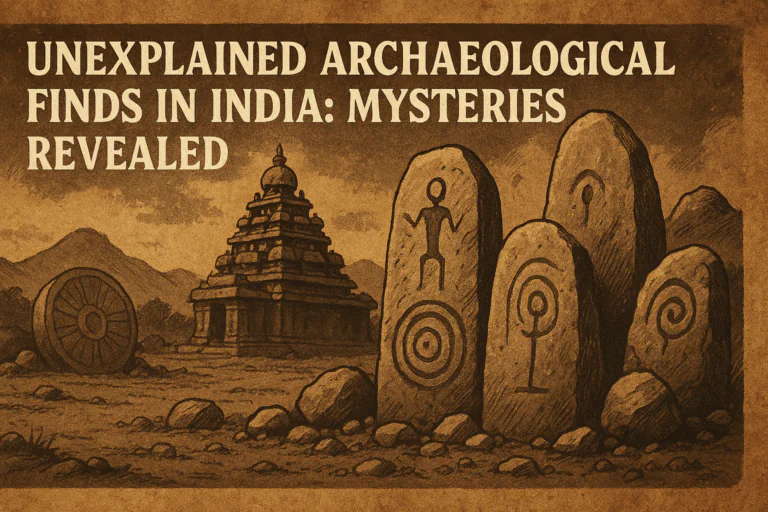 Unexplained Archaeological Finds in India: Mysteries Revealed