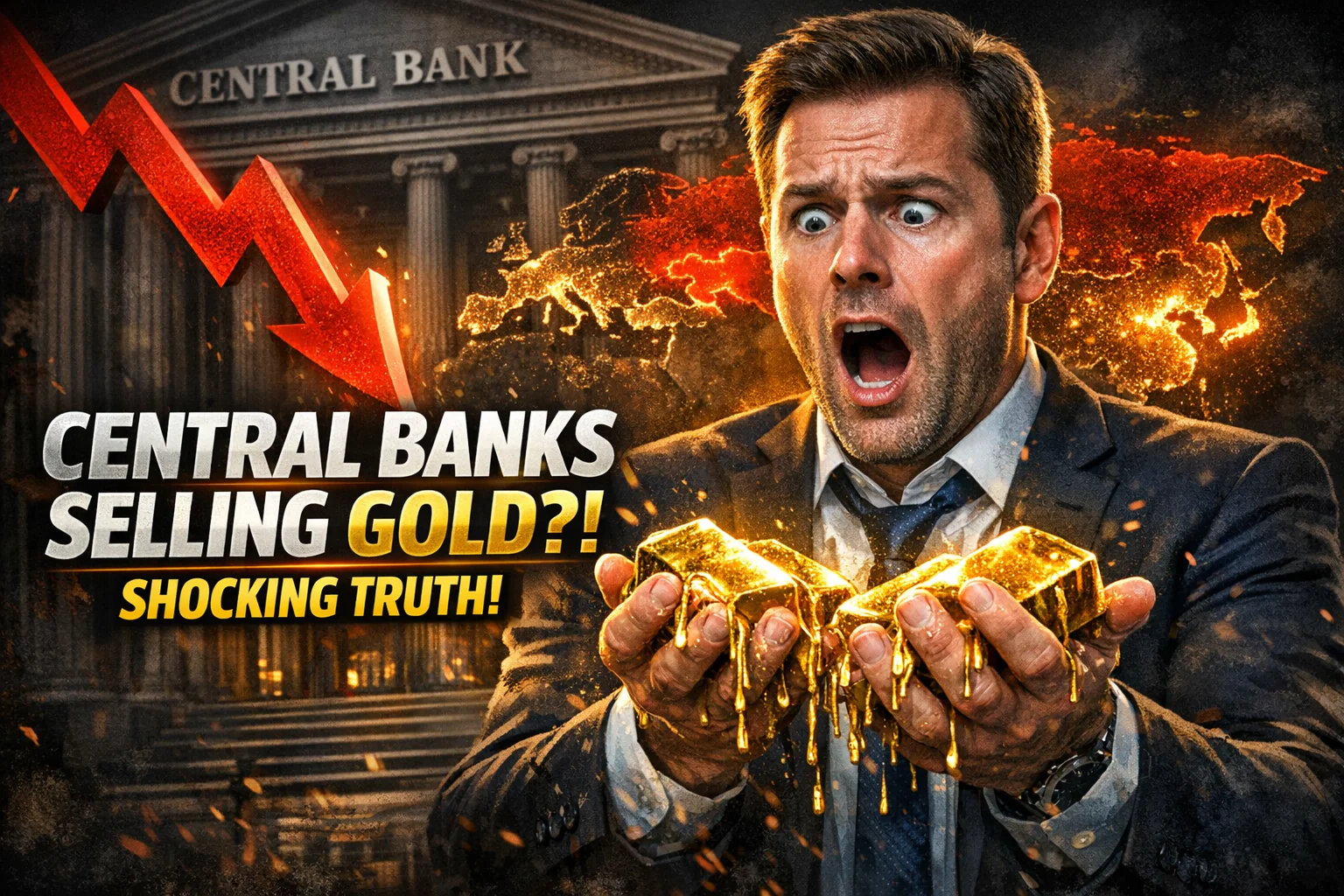 Are Central Banks Quietly Selling Gold? The Shocking Truth Behind the Global Gold Shift